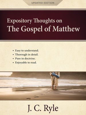 cover image of Expository Thoughts on the Gospel of Matthew